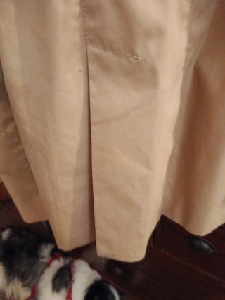 Gabardina Stradivarius Beige