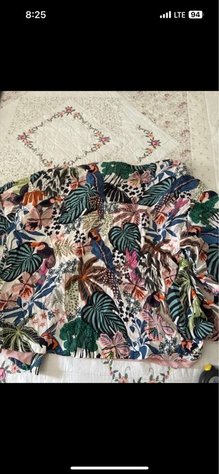 Blazer estampado tropical Talla S-M