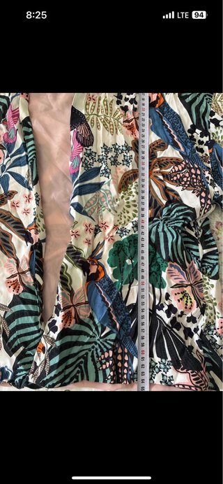 Blazer estampado tropical Talla S-M