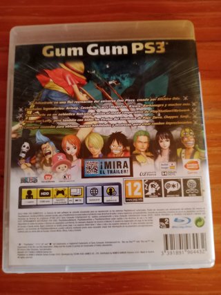 One Piece Pirate Warriors 1 y 2 PS3 Pal ES