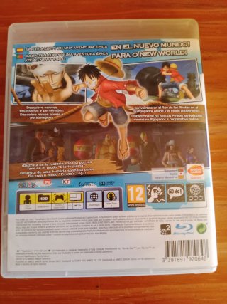 One Piece Pirate Warriors 1 y 2 PS3 Pal ES