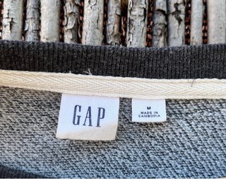 Sudadera GAP gris oscura