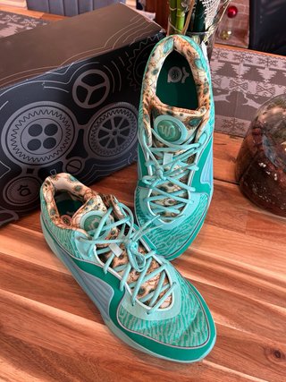 Nike KD Zapatillas Talla 49.5 Verde/Turquesa