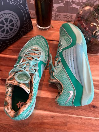 Nike KD Zapatillas Talla 49.5 Verde/Turquesa