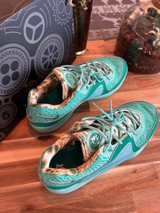Nike KD Zapatillas Talla 49.5 Verde/Turquesa