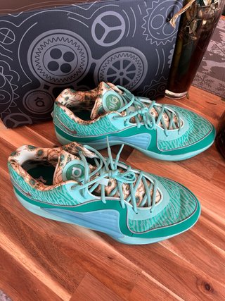 Nike KD Zapatillas Talla 49.5 Verde/Turquesa