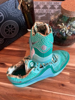 Nike KD Zapatillas Talla 49.5 Verde/Turquesa
