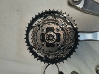 Grupo Shimano XT 9x3 MTB