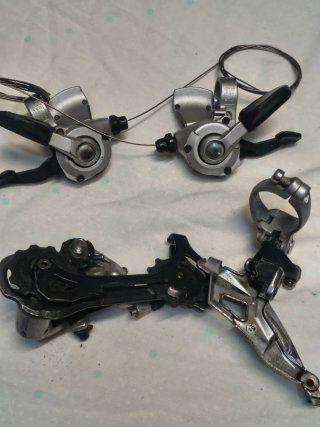 Grupo Shimano XT 9x3 MTB