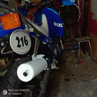 Suzuki Dr 750 s restaurada