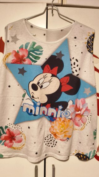 Camiseta sin mangas Minnie Mouse