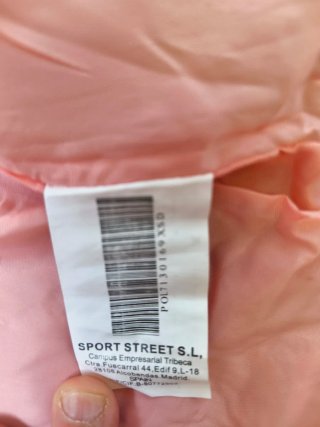 Chaqueta rosa TLSWIN Talla XS/34