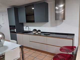 Cocina Fenix Verde y Gris Arizona