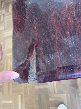 Mesita vintage madera para restaurar