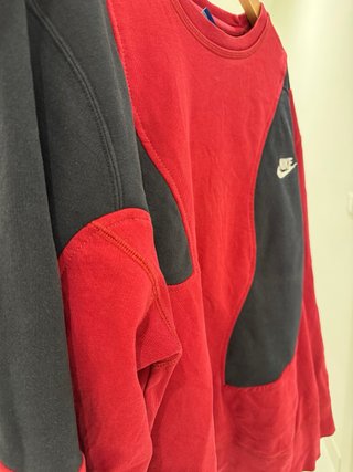 Sudadera Nike Rework Vintage Bicolor