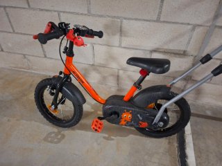 Bici infantil Btwin naranja