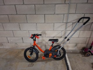 Bici infantil Btwin naranja