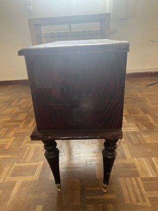 Mesita vintage madera para restaurar