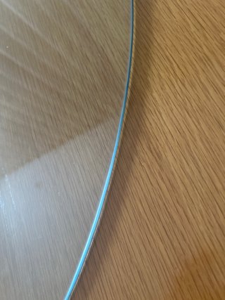 Cristal redondo 109 cm