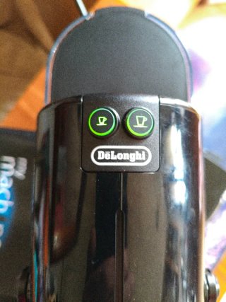 Cafetera DeLonghi Nespresso Inissia Negra