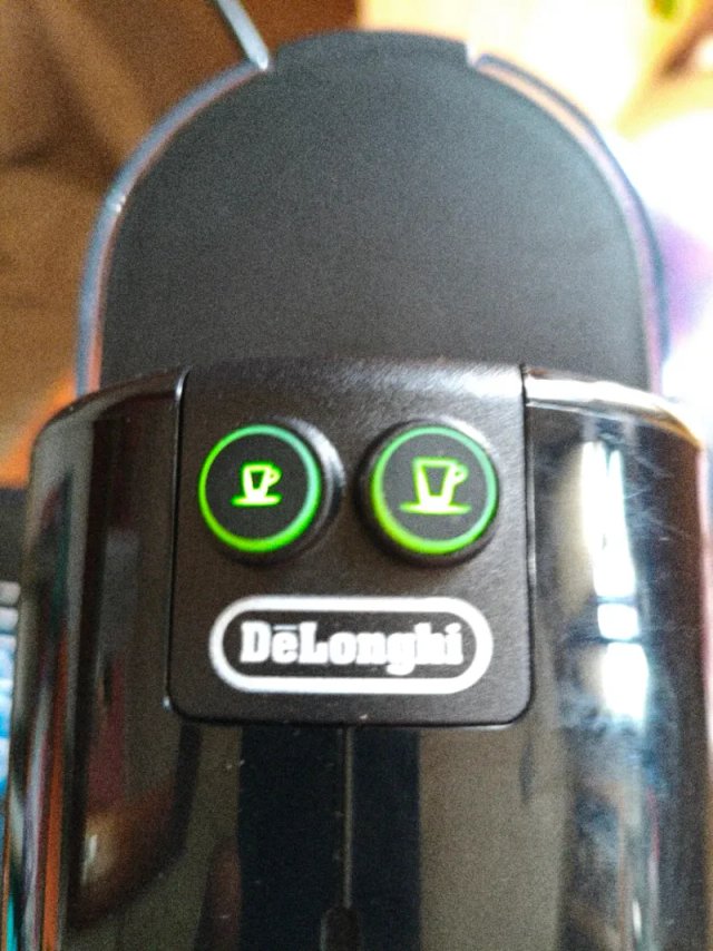 Cafetera DeLonghi Nespresso Inissia Negra