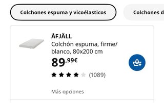2 Camas Nido Ikea con Colchones