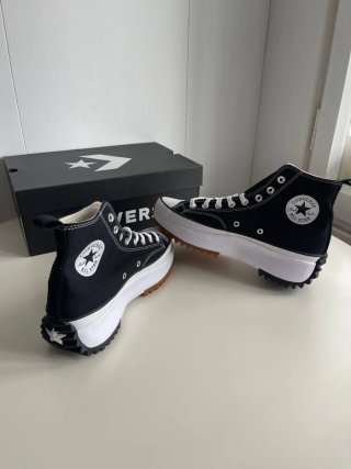 Converse Run Star Hike Hi Negras Talla 42.5