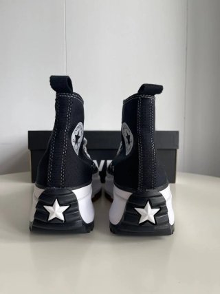 Converse Run Star Hike Hi Negras Talla 42.5
