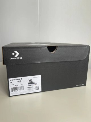 Converse Run Star Hike Hi Negras Talla 42.5