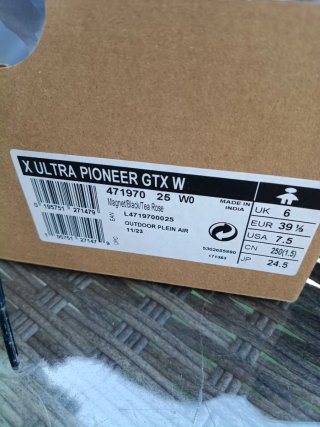 Zapatillas Salomon X Ultra Pioneer GTX W 39.5