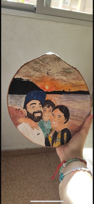 Lienzo a mano