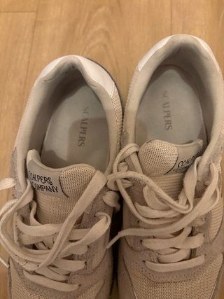 Zapatillas Scalpers Hombre Beige/Azul