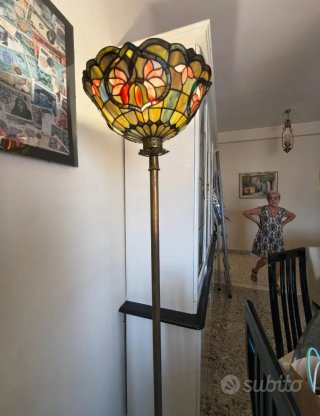 Lampada Tiffany Vetro Colorato