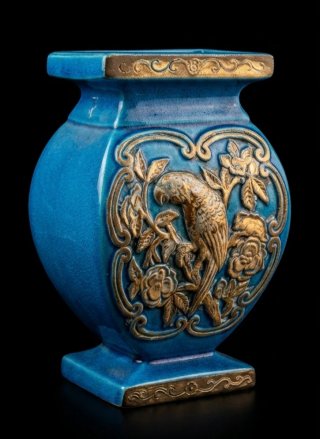 ANTIGUO JARRON CHINO DE PORCELANA -
