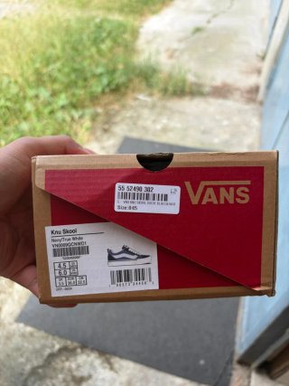 Vans Knu Skool Blu/Bianco