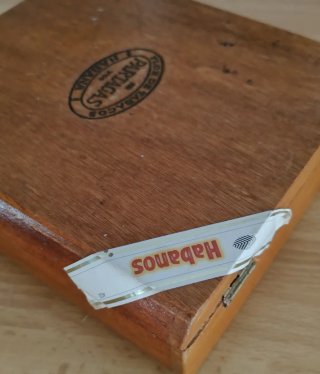 Scatola sigari Partagas Habana vuota da collezione