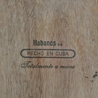Scatola sigari Partagas Habana vuota da collezione