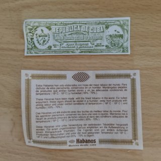 Scatola sigari Partagas Habana vuota da collezione