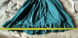 Vestido verde Zara sin mangas talla L