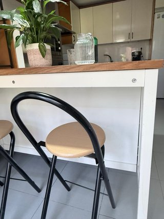 Isla de cocina Ikea madera maciza