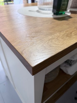 Isla de cocina Ikea madera maciza