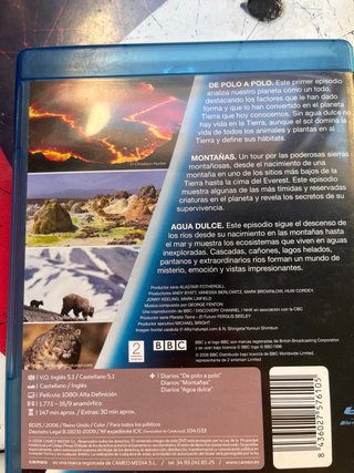Blu-ray Planeta Tierra: Nunca lo has visto