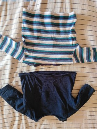 Lote 2 Blusas Lupilu 0-2 meses