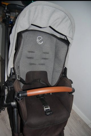 Carrito bebe capazo+portabebé+silla Jané Muum