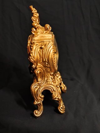 Orologio Schmid Rococò dorato funzionante