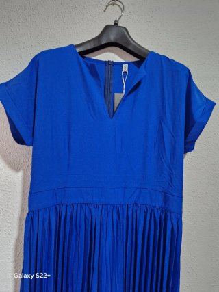 Mono plisado azul talla L