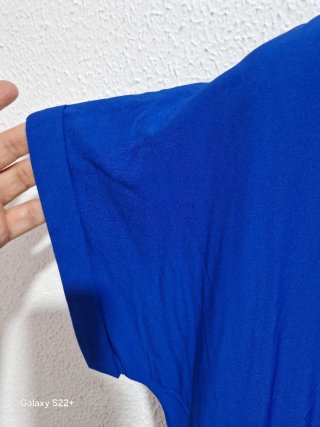Mono plisado azul talla L