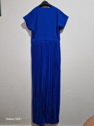 Mono plisado azul talla L