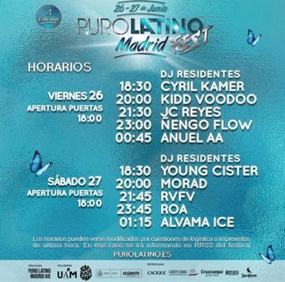 Dos para el puro latino madrid