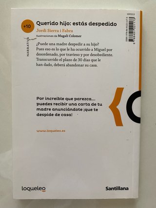 Querido hijo. Estás despedido